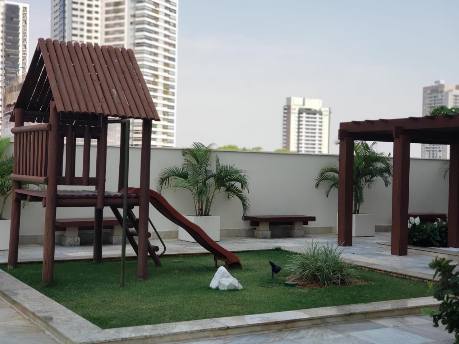 Moderno Flat Com Vista Para O Parque Vaca Brava Goiânia Exterior foto