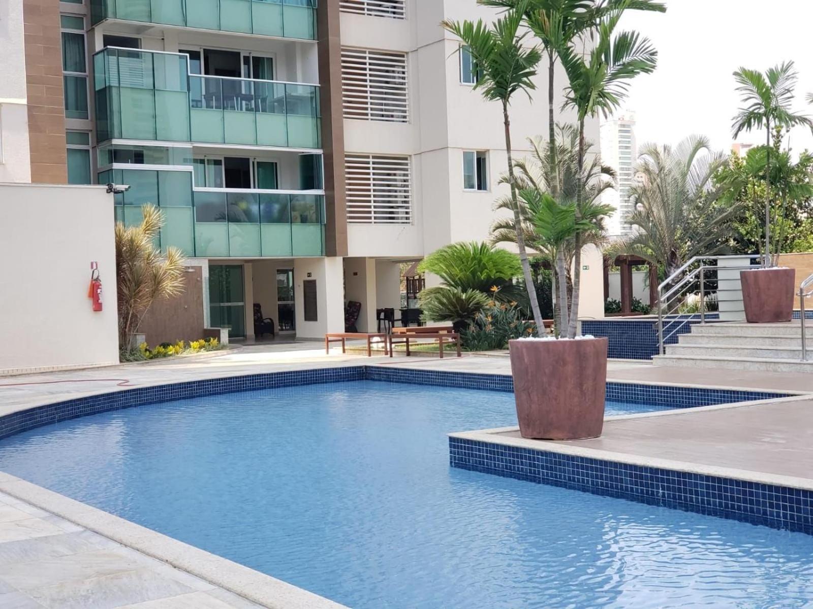 Moderno Flat Com Vista Para O Parque Vaca Brava Goiânia Exterior foto